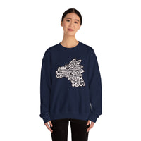 Quetzalcóatl Serpent Head Illustration Unisex Sweatshirt