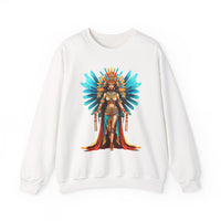 Wonder Aztec Queen Warrior Illustration Unisex Sweatshirt