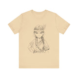 Inca Warrior Girl Fierce Heritage Ink Art Unisex T-Shirt
