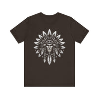 Sacred Tribal Chief Emblem Illustration Unisex T-Shirt