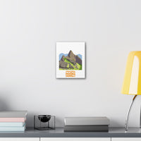 Illustration of Machu Picchu Canvas