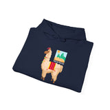 Sacred Llama of the Inca Andes Unisex Hoodie