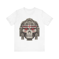 Ancient Pixel Skull Totem Unisex T-Shirt