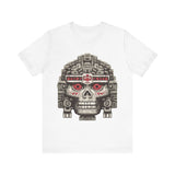 Ancient Pixel Skull Totem Unisex T-Shirt