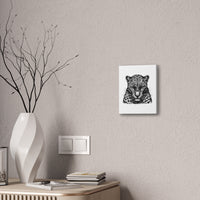 Jungle Jaguar Mayan Animal Canvas