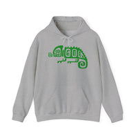 Mesoamerican Chameleon Symbol Unisex Hoodie