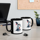 Cuzco Steps Heritage Minimalist Art Black Mug