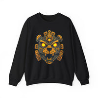 Mayan Jaguar Totem Tribal Style Unisex Sweatshirt