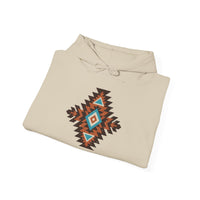 Boho Aztec Geometric Totem Pattern Illustration Unisex Hoodie
