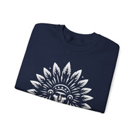Sacred Tribal Chief Emblem Illustration Unisex Sweatshirt
