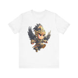Chibi Falcon Warrior Inca Armor Unisex T-Shirt