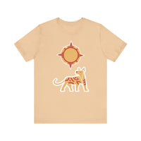 Xoloescuincle beneath the Sacred Sun Unisex T-Shirt