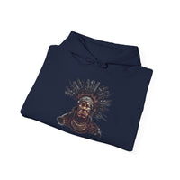 Tribal Feather Headdress Warrior Unisex Hoodie