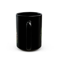Mayan Jungle Pyramid Ruins Graphic Black Mug