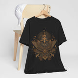 Viracocha Sacred Glyph Abstract Crown Symbol Unisex T-Shirt