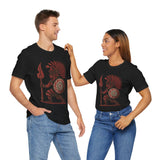 Young Warrior Glyph Pre-Hispanic Style Unisex T-Shirt
