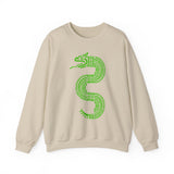 Jade Snake Spiral Unisex Sweatshirt