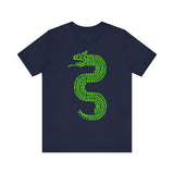 Jade Snake Spiral Unisex T-Shirt