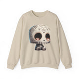 Adorable Tribal Aztec Skull Glow Unisex Sweatshirt
