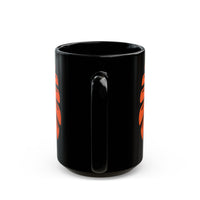 PreColumbian Aztec Head Icon Black Mug