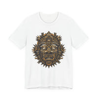 Ancient Aztec Solar Deity Mask Unisex T-Shirt