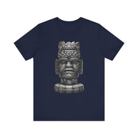 Mesoamerican Monolith Head Unisex T-Shirt
