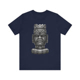 Mesoamerican Monolith Head Unisex T-Shirt