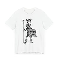 Cultural Aztec Warrior Graphic Illustration Unisex T-Shirt