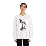 Cuzco Steps Heritage Minimalist Art Unisex Sweatshirt