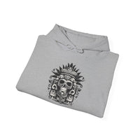 Ah Puch Death God Petroglyph Skull Unisex Hoodie