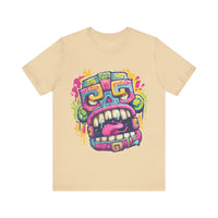 Graffiti Mayan Skull Cartoon Style Unisex T-Shirt