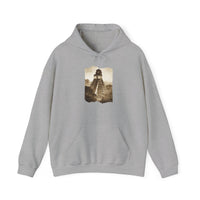 Vintage Tikal Jungle Temple Sepia Print Unisex Hoodie