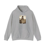 Vintage Tikal Jungle Temple Sepia Print Unisex Hoodie