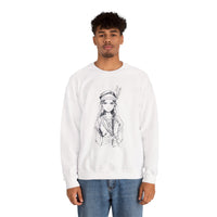 Inca Warrior Girl Bold Andean Spirit Design Unisex Sweatshirt