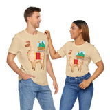 Sacred Llama of the Inca Andes Unisex T-Shirt