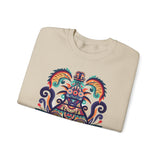Ancient Mesoamerican Ceremonial Vessel Unisex Sweatshirt
