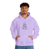 Young Jaguar Warrior Sketch Unisex Hoodie