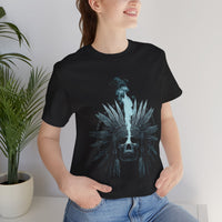 Mystical Inca Chaman Skull Bohemian Vibe Unisex T-Shirt