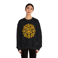 Mesoamerican Sun Face Unisex Sweatshirt