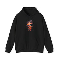 Chibi Inca Girl with Baby Condor Unisex Hoodie