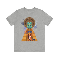 Celestial Aztec Ritual Illustration Unisex T-Shirt