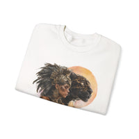 Aztec Jaguar Priestess Oracle Unisex Sweatshirt