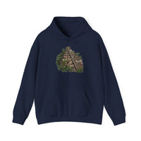 Mayan Jungle Pyramid Ruins Graphic Unisex Hoodie
