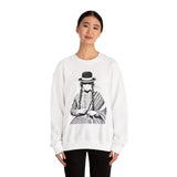 Distress Peruvian Traditional Woman Unisex Sweatshirt