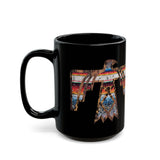 Fiesta Thunderbird Serape Illustration Black Mug