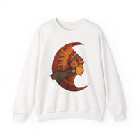 Mama Killa Crescent Headdress Inca Style Unisex Sweatshirt