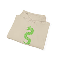 Jade Snake Spiral Unisex Hoodie
