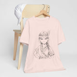 Inca Warrior Girl Fierce Heritage Ink Art Unisex T-Shirt