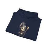Dark Inca Shaman Spirit Skull Unisex Hoodie