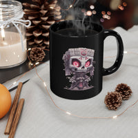 Ah Puch Chibi Skull God Black Mug